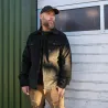 Veste Deerhunter verte en velours côtelé doublée sherpa