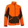 Veste softshell Deerhunter Rogaland orange et verte | Ducatillon