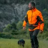 Veste softshell Deerhunter Rogaland orange et verte | Ducatillon