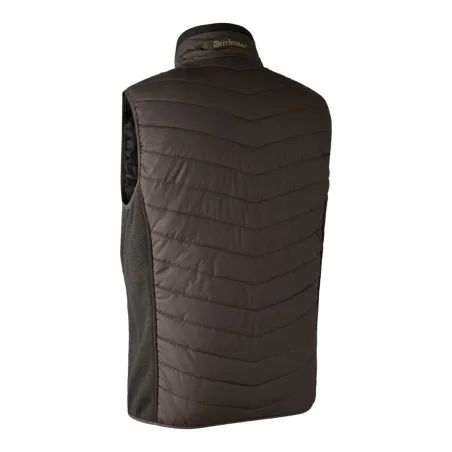 Gilet matelassé-tricot Moor marron - Confort et chaleur pour la chasse