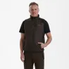 Gilet matelassé-tricot Moor marron - Confort et chaleur pour la chasse