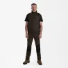 Gilet matelassé-tricot Moor marron - Confort et chaleur pour la chasse