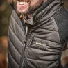 Gilet matelassé-tricot Moor marron - Confort et chaleur pour la chasse