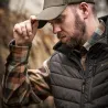 Gilet matelassé-tricot Moor marron - Confort et chaleur pour la chasse