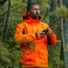 Veste Deerhunter Recon Dura-Tex orange à membrane | Ducatillon