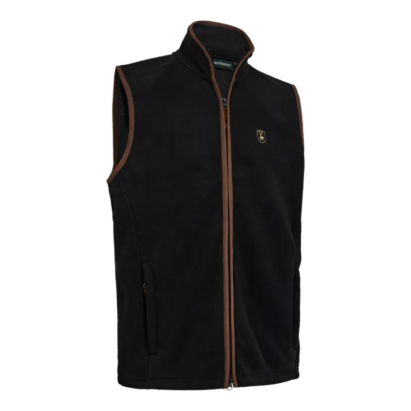 Gilet sans manches polaire Cumbria gris anthracite - Extensible 2 sens