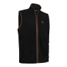 Gilet sans manches polaire Cumbria gris anthracite - Extensible 2 sens