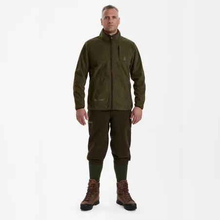 Veste polaire réversible Deerhunter Gamekeeper orange verte