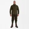 Veste polaire réversible Deerhunter Gamekeeper orange verte