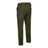 Pantalon Deerhunter Strasbourg vert, cuir naturel déperlant