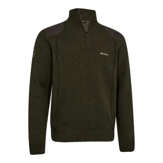 Pull Deerhunter Finley Stormliner vert en laine mélangée