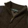 Pull Deerhunter Finley Stormliner vert en laine mélangée