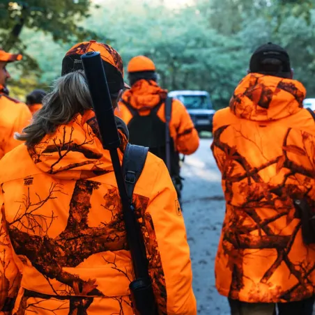 Veste de chasse Eagle Winter Realtree Edge® Safety Orange - Certifiée CE & EPI CAT II
