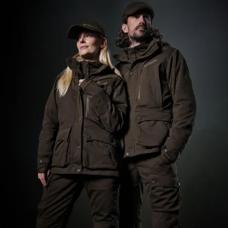 Veste Deerhunter Muflon Pro verte imperméable et isolante