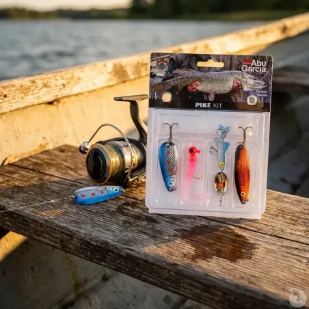 Pack 4 leurres Brochet Abu Garcia - Leurres robustes spécial