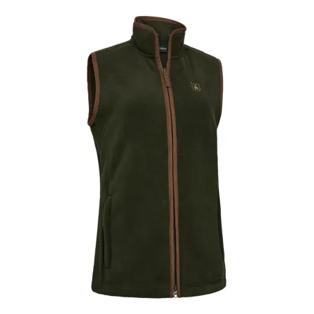 Gilet polaire femme Deerhunter Cumbria vert 360 g/m² | Ducatillon