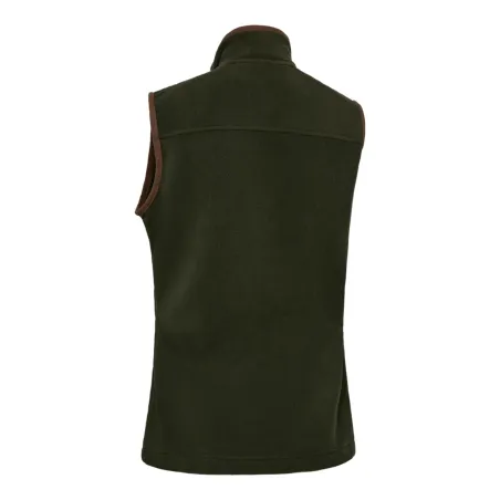 Gilet sans manche polaire femme Cumbria vert - Doux et élégant