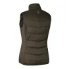 Gilet chauffant femme Deerhunter marron sans manches | Ducatillon