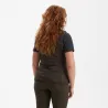 Gilet chauffant femme Deerhunter marron sans manches | Ducatillon