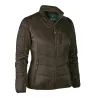 Veste chauffante femme marron taille 36/38 avec système chauffant intégré