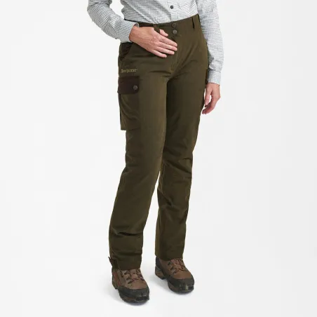 Pantalon de chasse femme Eagle vert - Imperméable et respirant