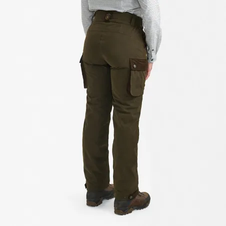Pantalon de chasse femme Eagle vert - Imperméable et respirant