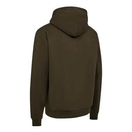 Sweat à capuche Deerhunter vert coton polyester 330 g/m²