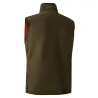 Gilet polaire réversible Gamekeeper orange/vert - Certifié EPI CAT II