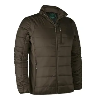 Veste chauffante Deerhunter marron en polyamide ripstop