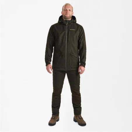 Veste Deerhunter Tatra verte en laine mélangée déperlante