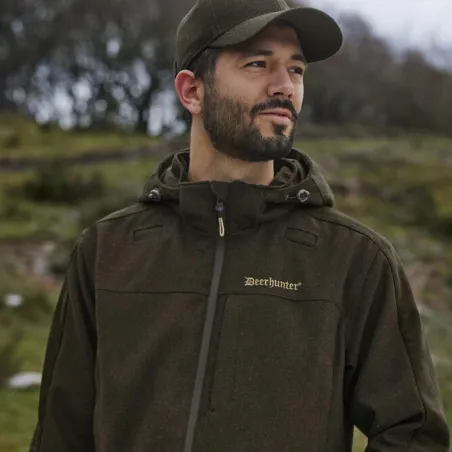 Veste Deerhunter Tatra verte en laine mélangée déperlante