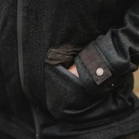 Veste Deerhunter Tatra verte en laine mélangée déperlante