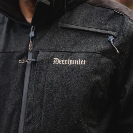 Veste Deerhunter Tatra verte en laine mélangée déperlante
