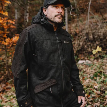 Veste Deerhunter Tatra verte en laine mélangée déperlante