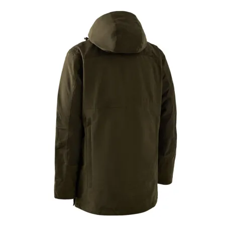 Veste Deerhunter Eagle verte imperméable à capuche amovible