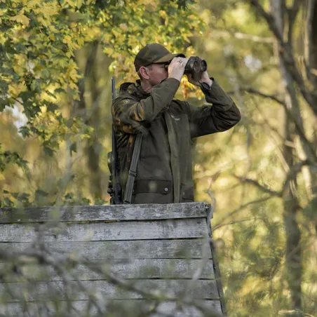 Veste Deerhunter Eagle verte imperméable à capuche amovible