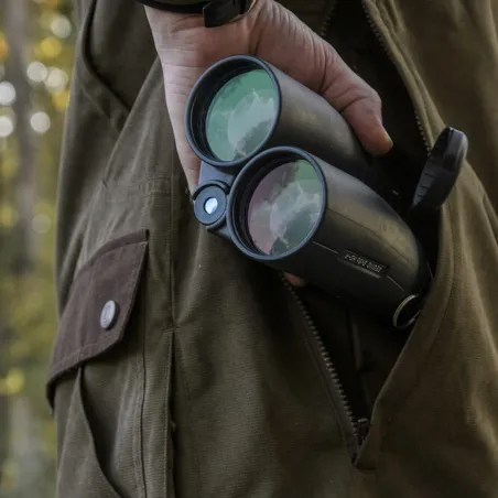 Veste Deerhunter Eagle verte imperméable à capuche amovible