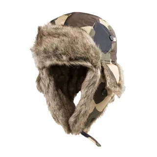 Chapka camouflage polyester avec fausse fourrure | Ducatillon