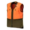 Gilet de Chasse Onuris Orange/Vert T2XL - Haute Visibilité EPI