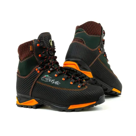 Chaussures de chasse Kostyle Carb eVent marron et orange