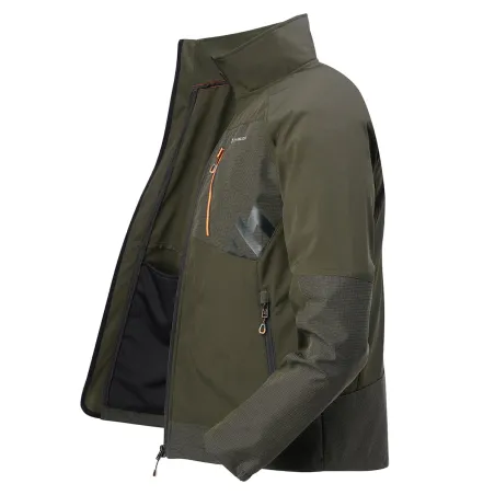 Veste Softshell Odisea Verte T2XL - Résistante et Respirante