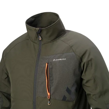 Veste Softshell Odisea Verte T2XL - Résistante et Respirante