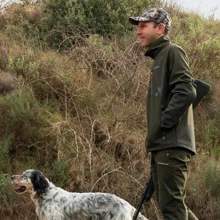 Veste Softshell Odisea Verte T2XL - Résistante et Respirante