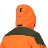 Veste de Chasse Technique Isis Orange/Verte T2XL - Norme EPI Grand Gibier