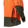 Veste de Chasse Technique Isis Orange/Verte T2XL - Norme EPI Grand Gibier