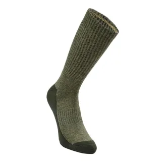 Chaussettes Deerhunter vertes en coton et chanvre mélangés