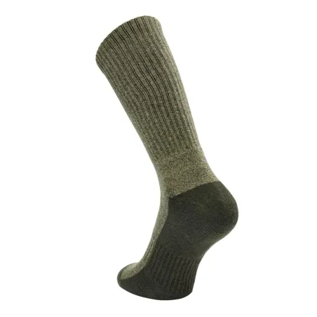 Chaussettes Deerhunter vertes en coton et chanvre mélangés