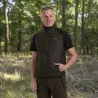 Gilet matelassé-tricot Moor marron - Confort et chaleur pour la chasse
