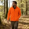 Veste polaire Atlas Light orange - Certifiée EPI CAT II