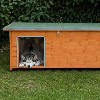 Niche chien haute isolation 2XL 160 × 75 × 75 cm | Ducatillon